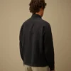 Camisa de lino de manga larga con botones de Lens