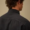 Camisa de lino de manga larga con botones de Lens