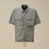 Camisa de manga corta con cremallera 50 Fili