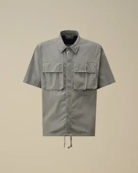 Camisa de manga corta con cremallera 50 Fili