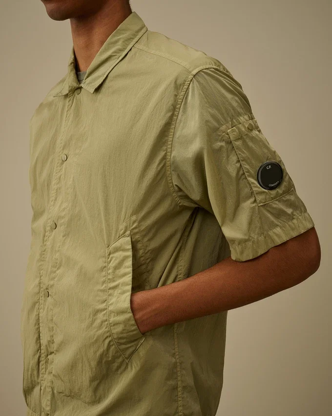 Camisa de manga corta «Lens» de Chrome-R