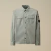 Camisa de manga larga «Lens» de gabardina orgánica