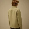 Camisa de sarga rota con botones