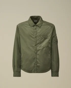 Camisa exterior acolchada con lentes Chrome-R