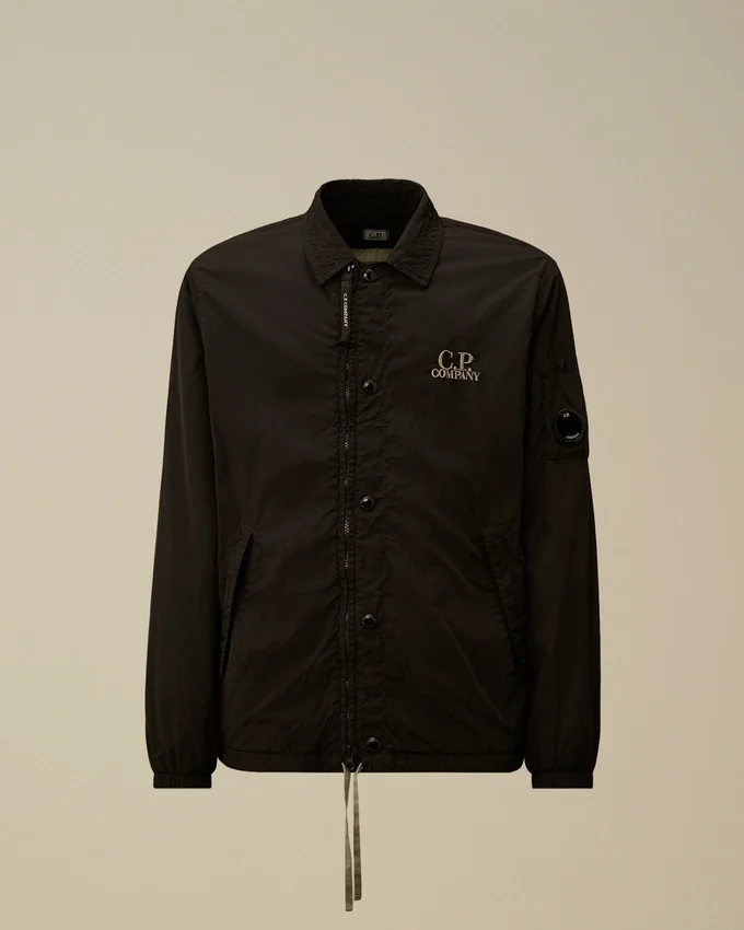 Camisa exterior con cremallera y estampado Chrome-R