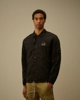 Camisa exterior con cremallera y estampado Chrome-R