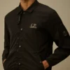 Camisa exterior con cremallera y estampado Chrome-R