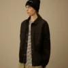 Camisa oversize de algodón ripstop con botones y detalle de Lens