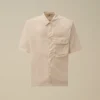 Camisas de manga corta de popelín