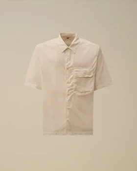Camisas de manga corta de popelín