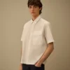 Camisas de manga corta de popelín