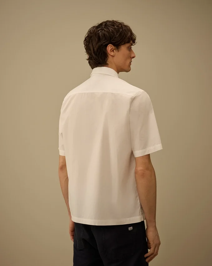 Camisas de manga corta de popelín