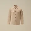 Camisas de manga larga con botones de lino U16