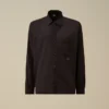 Camisas de manga larga con botones de mussola ligera