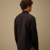Camisas de manga larga con botones de mussola ligera