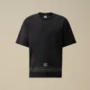 Camiseta de manga corta con bordado, confeccionada en jersey mercerizado retorcido 30/2