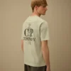 Camiseta de manga corta con bordado de jersey 1020