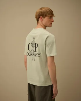 Camiseta de manga corta con bordado de jersey 1020