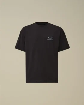 Camiseta de manga corta con estampado gráfico de jersey 30/1