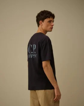 Camiseta de manga corta con estampado gráfico de jersey 30/1