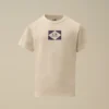 Camiseta de manga corta con estampado «U16», confeccionada en jersey de algodón 30/1