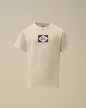 Camiseta de manga corta con estampado «U16», confeccionada en jersey de algodón 30/1