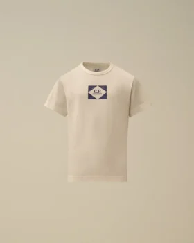 Camiseta de manga corta con estampado «U16», confeccionada en jersey de algodón 30/1