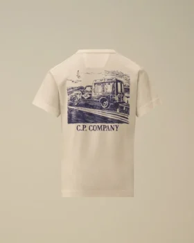 Camiseta de manga corta con estampado «U16», confeccionada en jersey de algodón 30/1