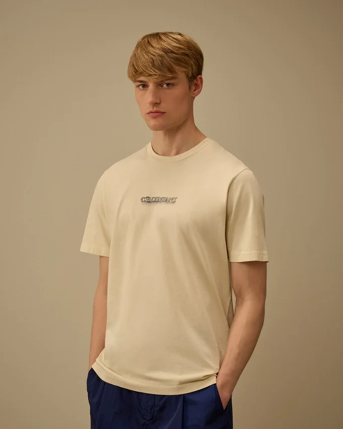 Camiseta de manga corta con logotipo de jersey 24/1