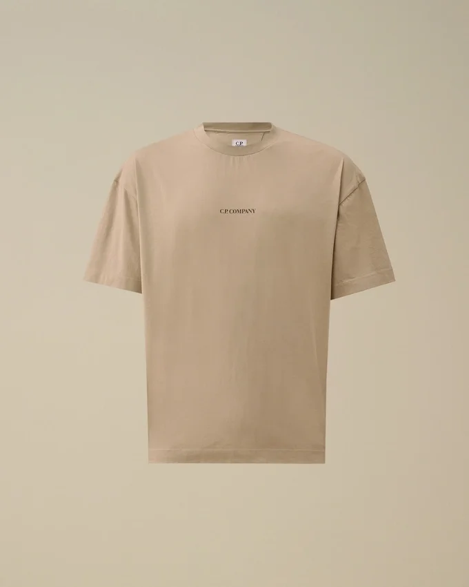 Camiseta de manga corta con logotipo de jersey 30/1