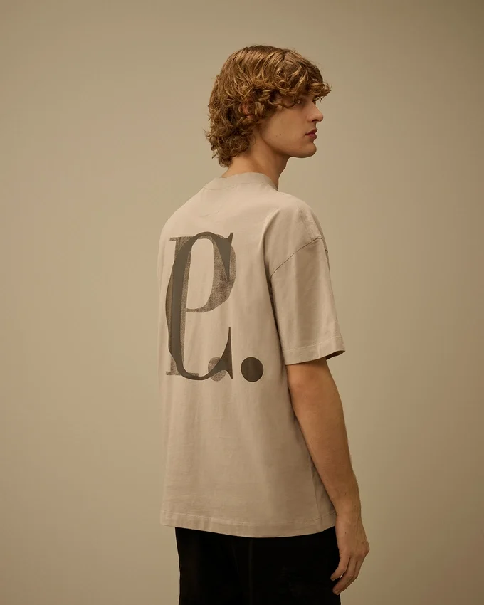 Camiseta de manga corta con logotipo de jersey 30/1