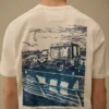 Camiseta de manga corta con logotipo de jersey compacto 20/1