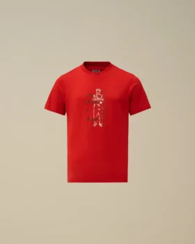 Camiseta de manga corta con logotipo de jersey de algodón 30/1 para menores de 16 años