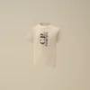 Camiseta de manga corta con logotipo de jersey de algodón 30/1 para menores de 16 años