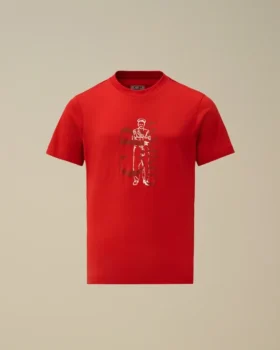 Camiseta de manga corta con logotipo de jersey de algodón 30/1 para menores de 16 años