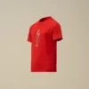 Camiseta de manga corta con logotipo de jersey de algodón 30/1 para menores de 16 años