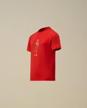 Camiseta de manga corta con logotipo de jersey de algodón 30/1 para menores de 16 años