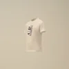 Camiseta de manga corta con logotipo de jersey de algodón 30/1 para menores de 16 años