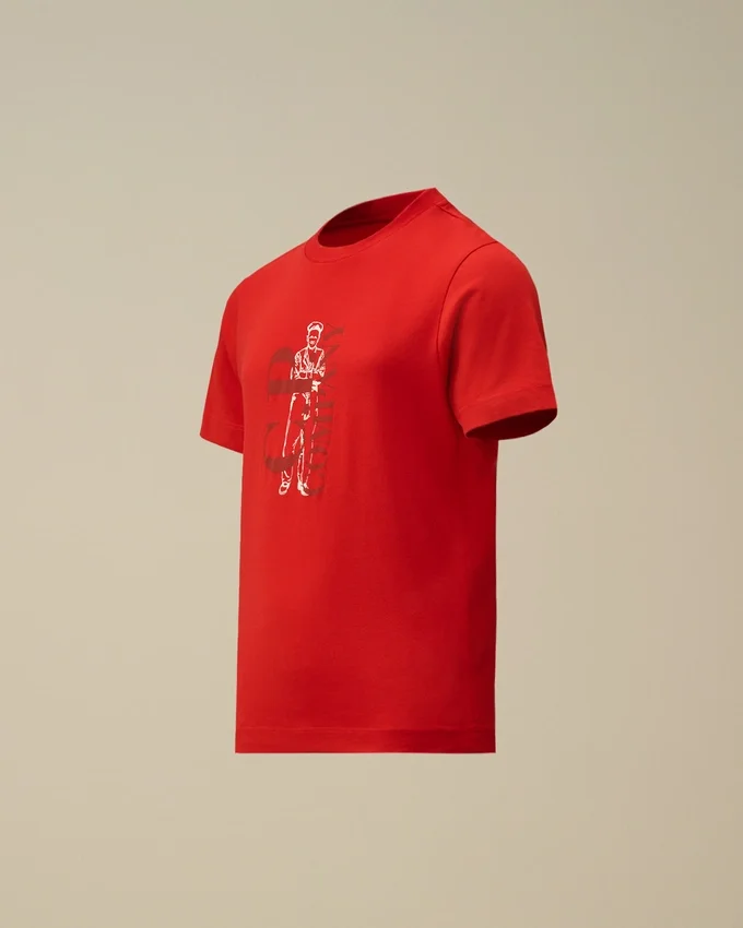 Camiseta de manga corta con logotipo de jersey de algodón 30/1 para menores de 16 años