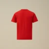 Camiseta de manga corta con logotipo de jersey de algodón 30/1 para menores de 16 años