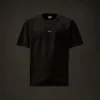 Camiseta de manga corta con logotipo en el pecho de la Metropolis Series, confeccionada en jersey mercerizado