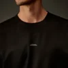 Camiseta de manga corta con logotipo en el pecho de la Metropolis Series, confeccionada en jersey mercerizado