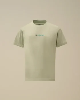 Camiseta de manga corta con logotipo grande de jersey de algodón 30/1 U16