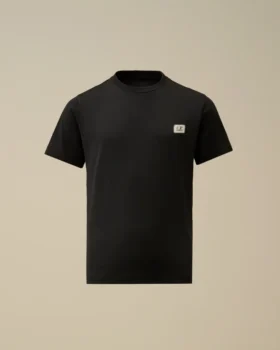 Camiseta de manga corta con parche con el logotipo, confeccionada en jersey de algodón U16 30/1