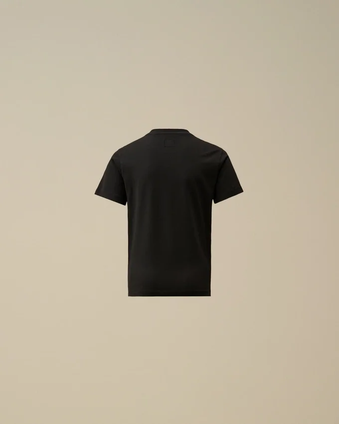 Camiseta de manga corta con parche con el logotipo, confeccionada en jersey de algodón U16 30/1