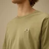 Camiseta de manga corta con parche, de jersey mercerizado 70/2 Gasato