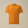 Camiseta de manga corta con parche de logotipo de jersey 30/1