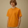 Camiseta de manga corta con parche de logotipo de jersey 30/1