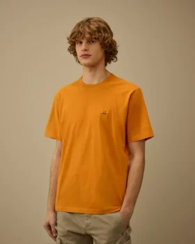 Camiseta de manga corta con parche de logotipo de jersey 30/1