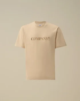 Camiseta de manga corta de jersey 30/1 con logotipo en el pecho